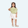 Girls premium skirt and top clothing set
