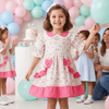 white cotton frock M260030