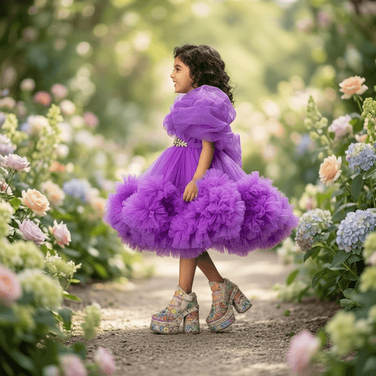 Purple frock M260069