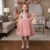 Peach frock M260085