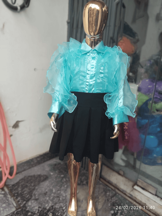 Girls skirt & top dress M260105