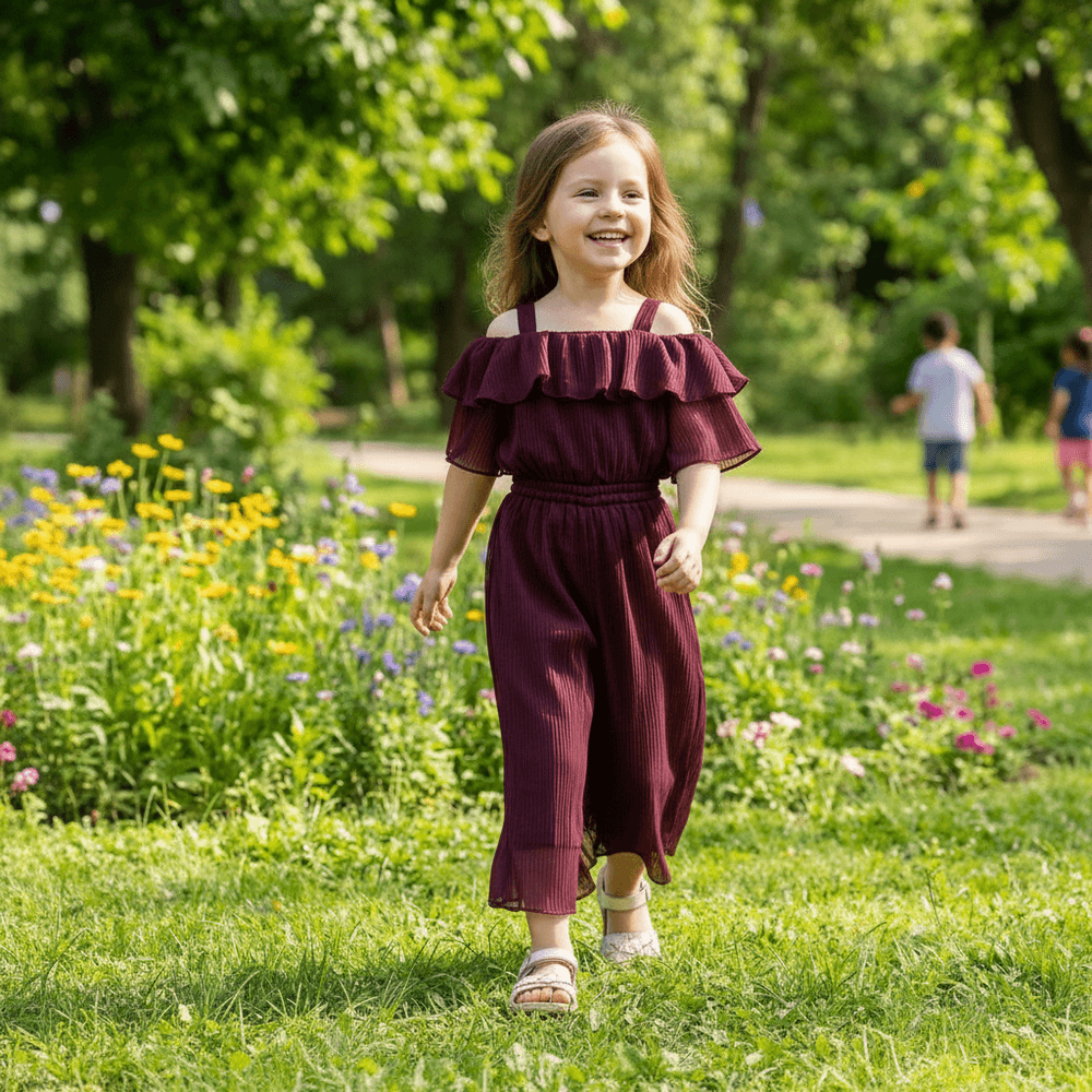 SALE Girls wine Party dressM233405