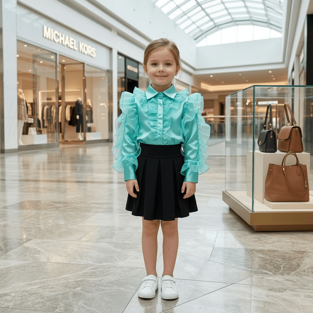 Girls skirt & top dress M260105