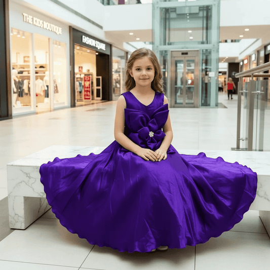 Purple fandy party wear M260116