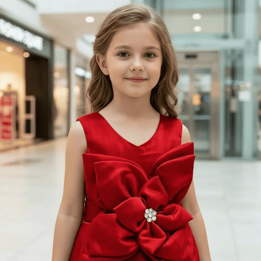 Red fandy party wear M260117