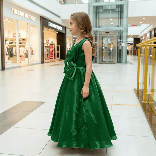 Green fandy party wear M260118