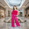 Girls magenta Party dress M260141