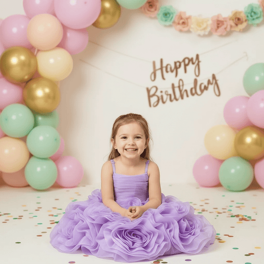lavender frock M260165
