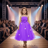 Purple party frock for girls-M260170