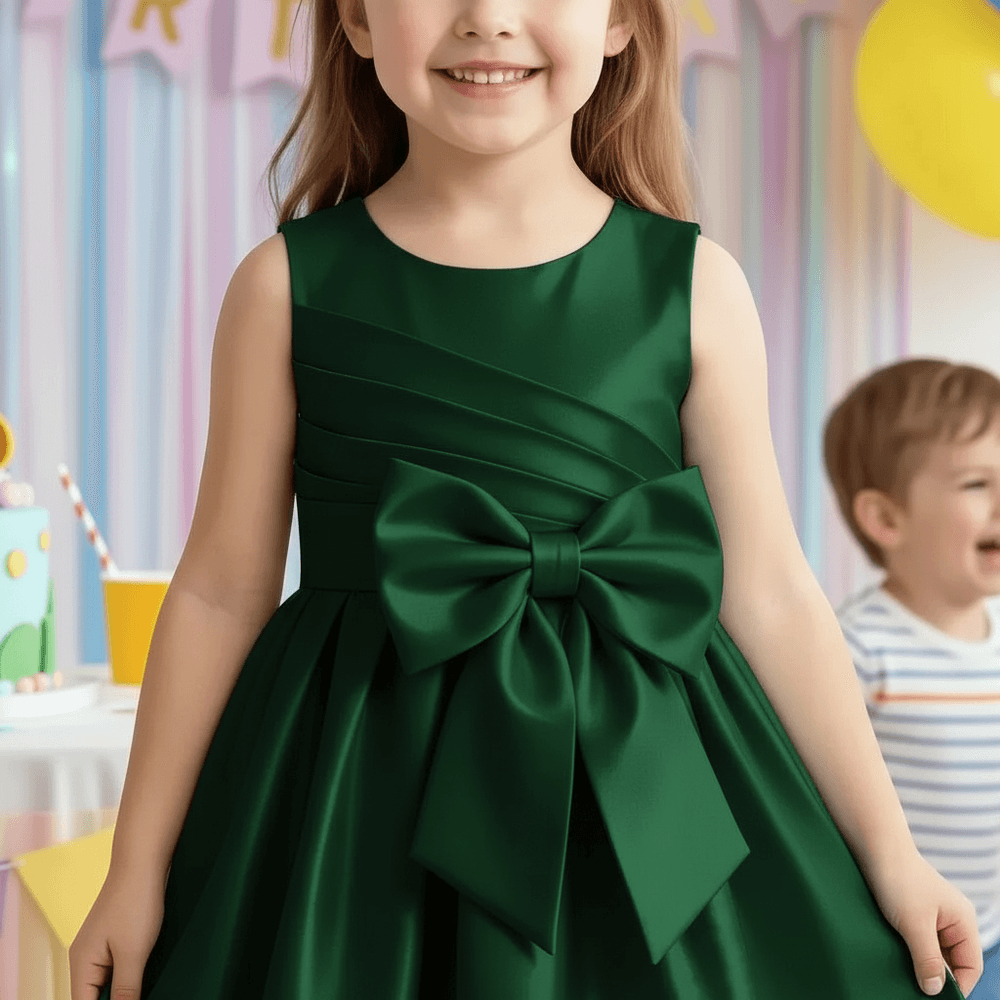 Girls green Party dress M260196