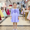 Girls purple Party dress M260197