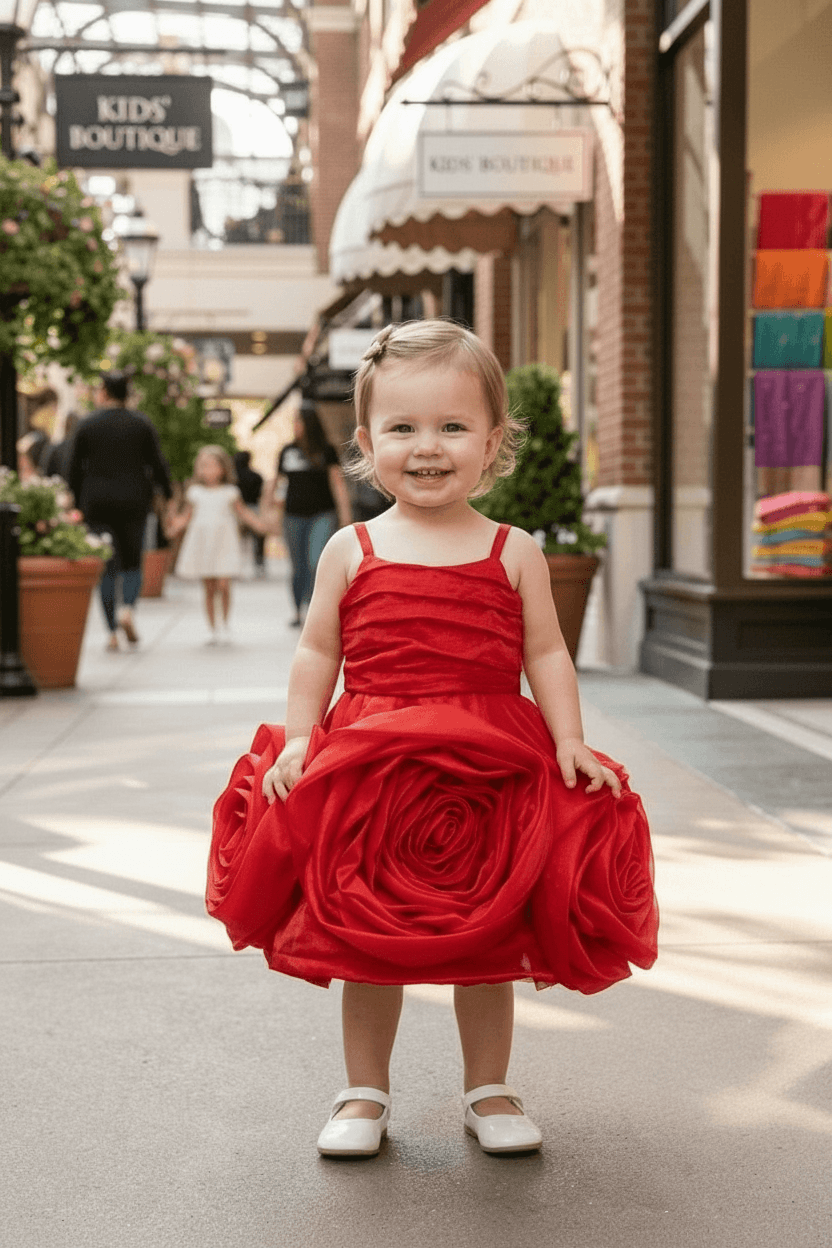 Red Rose beautiful dress-m260243