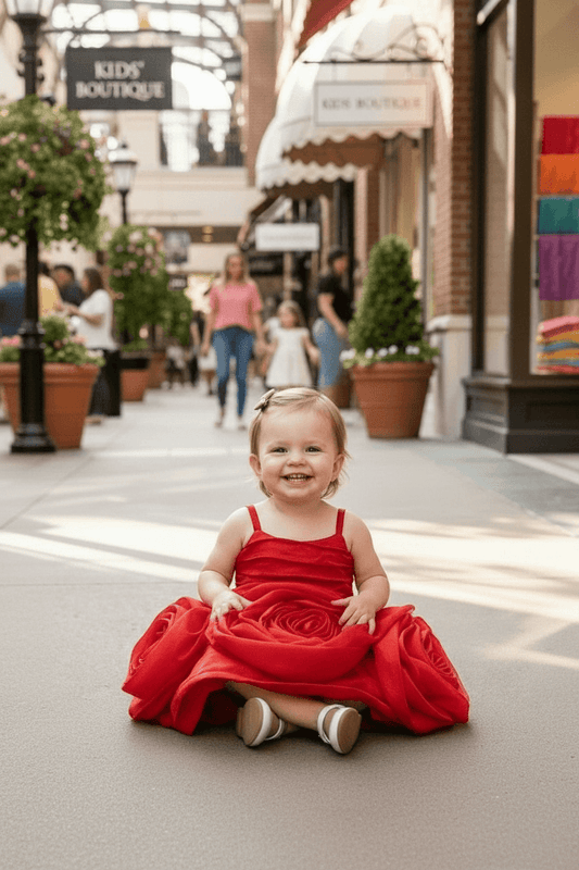 Red Rose beautiful dress-m260243