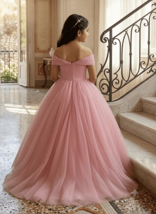 Light Pink Beautiful dress gown M260290