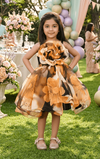 Designer Boutique Dresses yellow frock m250073