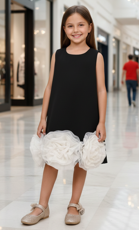 Designer Boutique Dresses black frock m250076