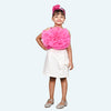 Girls premium skirt and top clothing set