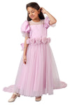 Girls Purple Gown length Party dress M232501