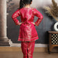 Magenta  brocade M250324