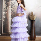 purple Designer lehenga choli set  M250316