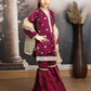 wine jimmy chu sharara set-M250320