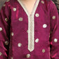 wine jimmy chu sharara set-M250320