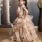 champagne Designer lehenga choli set