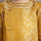 yellow embroidery salwar suit  M250325