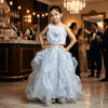 Grey Designer lehenga choli set