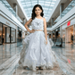 Grey Designer lehenga choli set