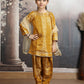 yellow embroidery salwar suit  M250325