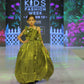 Green Designer Party Wear Gown