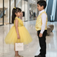 Sibling set in yellow and black