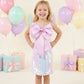 Girls knee length skirt topM233401