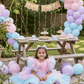 Pink Unicorn Birthday Party Frock for Girls m260296