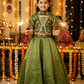 Green Designer lehenga choli set
