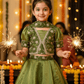 Green Designer lehenga choli set