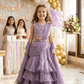 Purple Designer lehenga choli set