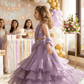 Purple Designer lehenga choli set