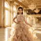 champagne Designer lehenga choli set
