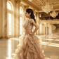 champagne Designer lehenga choli set