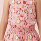 peach cotton co ord set M260007