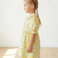 yellow cotton frock M260008
