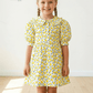yellow cotton frock M260008