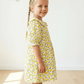 yellow cotton frock M260008