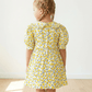 yellow cotton frock M260008