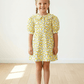 yellow cotton frock M260008