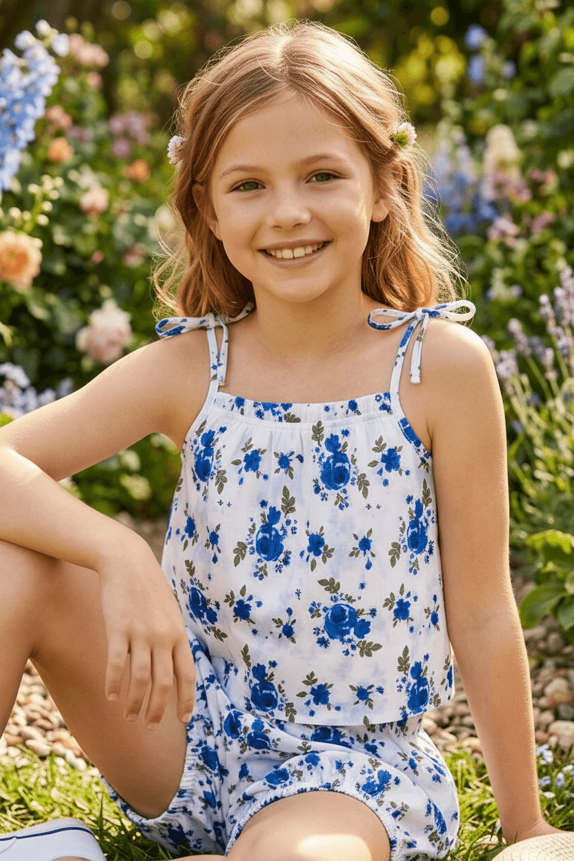 white cotton co ord set