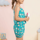 green cotton co ord set M260013