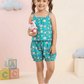 green cotton co ord set M260013